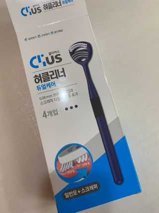 크리오 클리어스 혀백태제거 구취관리 혀클리너 — 4점을 준 리뷰어가 2021년 3월 올린 사용 사진