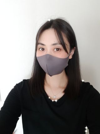 [에이블밤부] 리퓨어 쿠퍼 마스크 10color — 4점을 준 리뷰어가 2021년 2월 올린 사용 사진