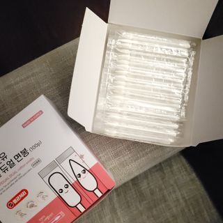 마미앤유 개별 듀얼면봉 — 5점을 준 리뷰어가 2022년 2월 올린 사용 사진