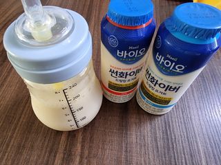 LIVE 매일바이오 썬화이버 드링킹 요거트 — 4점을 준 리뷰어가 2022년 8월 올린 사용 사진
