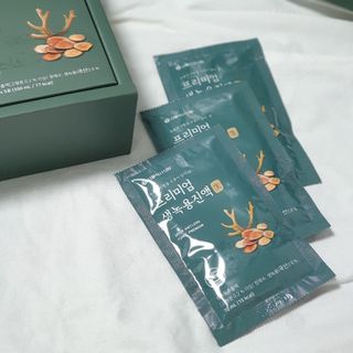 서울약사신협 약사신협_생녹용 진액_70ml x 30포 — 5점을 준 리뷰어가 2021년 7월 올린 사용 사진