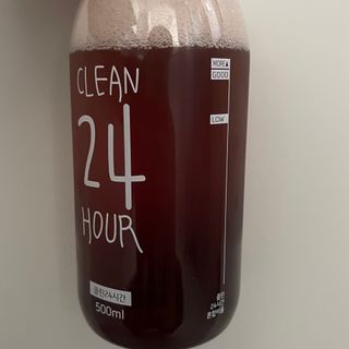 클린24시간 1BOX(5포) + 전용보틀(500ml) — 4.5점을 준 리뷰어가 2022년 9월 올린 사용 사진