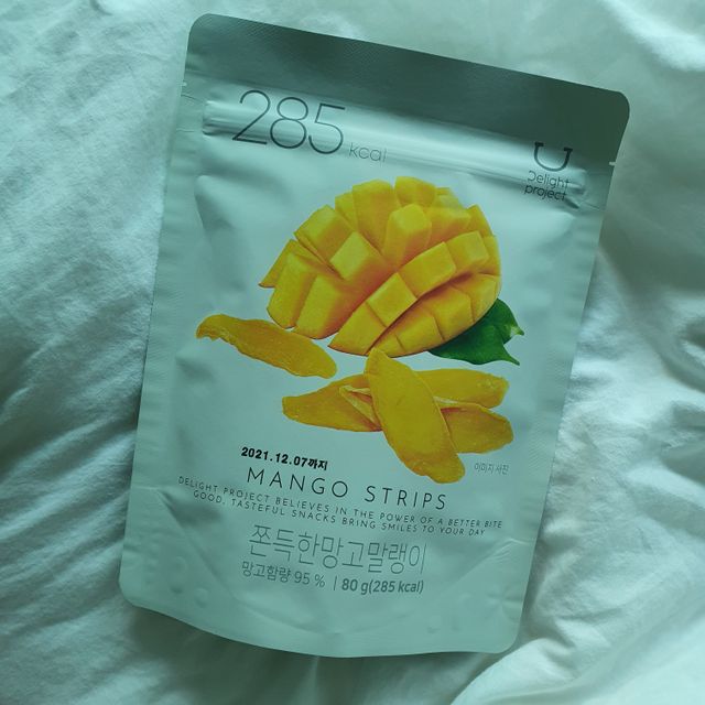 쫀득한 망고말랭이 5입 기획상품 리뷰 사진