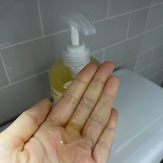 빅그린 카렌듈라(지성두피용)&시카(중건성두피용)탈모샴푸500ml-택1,빅그린 프리미어바이옴탈모앰플팩 60ml — 4.5점을 준 리뷰어가 2023년 1월 올린 사용 사진