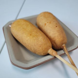 오마뎅 한우핫도그 — 5점을 준 리뷰어가 2021년 5월 올린 사용 사진