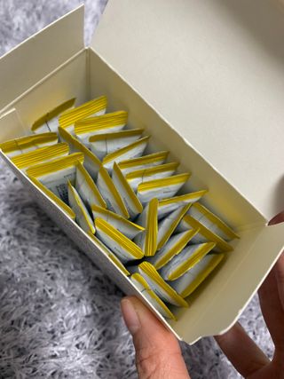 잇츠핏 프로바이오틱스 키즈 유산균 — 3.5점을 준 리뷰어가 2021년 3월 올린 사용 사진