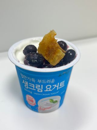 덴마크 [구매평]★소와나무 생크림요거트 150g — 5점을 준 리뷰어가 2025년 8월 올린 사용 사진