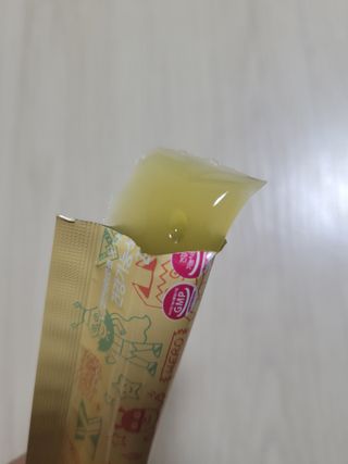 다나음 180도 칼슘젤리+아연면역젤리 — 5점을 준 리뷰어가 2022년 1월 올린 사용 사진
