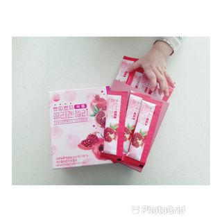 헬스업_쁘띠쁘띠석류콜라겐젤리_20g x 14포 — 5점을 준 리뷰어가 2021년 2월 올린 사용 사진