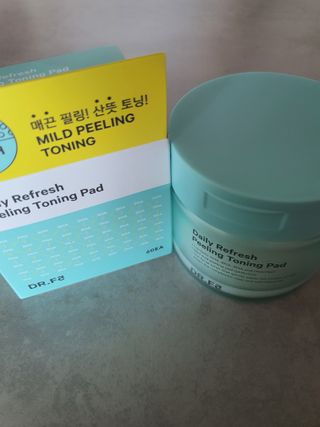 닥터에프파이브 데일리 리프레쉬 필링 토닝 패드 60매 — 5점을 준 리뷰어가 2022년 5월 올린 사용 사진