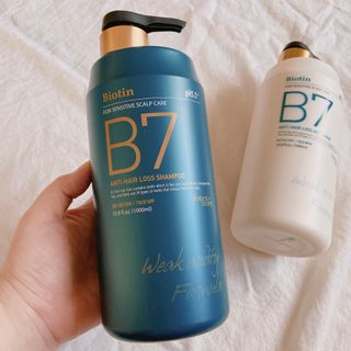 [포레스트스토리] B7 안티 헤어로스 샴푸1,000ml + 헤어팩 1,000ml — 5점을 준 리뷰어가 2021년 3월 올린 사용 사진