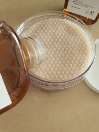 랑팡 병풀추출물150ml+어성초추출물150ml+스킨빅패드60매 — 5점을 준 리뷰어가 2021년 10월 올린 사용 사진