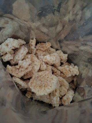 미즈꼬레아 치즈맛 누룽지크리스피 — 5점을 준 리뷰어가 2022년 3월 올린 사용 사진