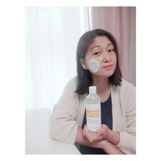 나나스킨 캐모마일아쿠아수딩토너 — 5점을 준 리뷰어가 2021년 4월 올린 사용 사진