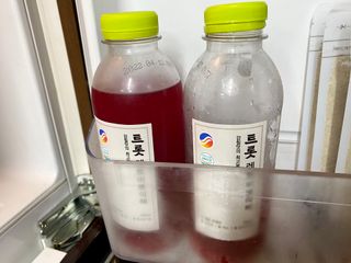 트롯전통식혜 트롯레드비트식혜 1리터 +500리터 — 5점을 준 리뷰어가 2021년 6월 올린 사용 사진