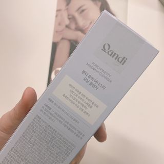 헤어플러스 콴디 아침세안제 폼클렌징 퓨어 어니스티 모닝클렌저 — 5점을 준 리뷰어가 2021년 3월 올린 사용 사진