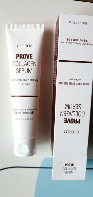 체르엠  프루브 콜라겐 앰플세럼 60ml 1병 — 5점을 준 리뷰어가 2021년 12월 올린 사용 사진
