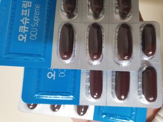 뉴트리션팩토리 비타프렙 오큐슈프림 루테인 오메가3 1050mg — 5점을 준 리뷰어가 2021년 10월 올린 사용 사진