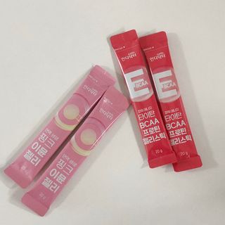 인디닥터 면역 생생 핑크 이뮨 젤리 + 타이탄 BCAA 프로틴 젤리스틱 — 5점을 준 리뷰어가 2022년 3월 올린 사용 사진
