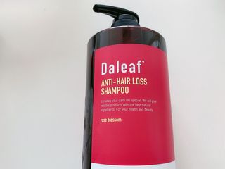 달리프 진저 베러 퍼퓸 탈모 완화 샴푸 1000ml 향 3종 — 5점을 준 리뷰어가 2021년 2월 올린 사용 사진