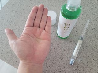 에클리스 피어나 스킨토너 — 5점을 준 리뷰어가 2022년 1월 올린 사용 사진