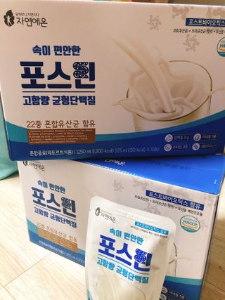 자연에온 마시는 프로틴 고함량 균형단백질 음료 포스틴 125ml 10개입 1BOX — 5점을 준 리뷰어가 2021년 3월 올린 사용 사진