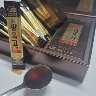 광동제약 [광동] 광옥고 홍삼 본 밸런스 30포 + 쇼핑백 — 5점을 준 리뷰어가 2021년 12월 올린 사용 사진