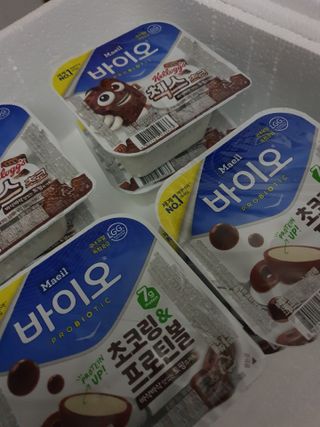 매일바이오 토핑요거트 — 5점을 준 리뷰어가 2021년 6월 올린 사용 사진