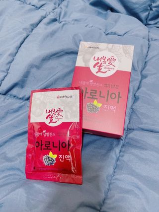 서울약사신협_내몸애생발란스아로니아_70ml x 30포 — 5점을 준 리뷰어가 2021년 7월 올린 사용 사진