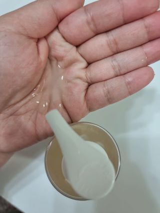 랑벨 내츄럴 딥 포어 클렌저 210ml (저자극 약산성 천연 클렌징 젤) — 5점을 준 리뷰어가 2022년 10월 올린 사용 사진
