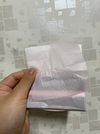 [갸스비] 메이크업은 그대로, 피지만 쏙 - BB킵 오일컨트롤 파우더 페이퍼 — 5점을 준 리뷰어가 2021년 7월 올린 사용 사진
