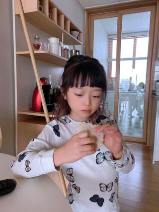 네이처오다 달칩 초코샌드 — 4.5점을 준 리뷰어가 2021년 2월 올린 사용 사진