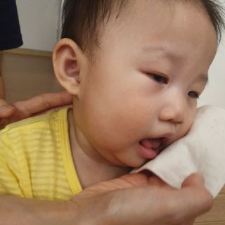 디어엘로디 오가닉 무표백 건티슈 — 5점을 준 리뷰어가 2022년 9월 올린 사용 사진