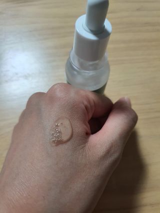 나나스킨 콤플렉스씨쓰리닥터클리어앰플 — 4.5점을 준 리뷰어가 2021년 10월 올린 사용 사진
