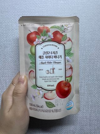 클린24시간 바로 마시는 애플사이다비니거 — 5점을 준 리뷰어가 2024년 8월 올린 사용 사진
