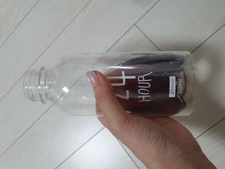 클린24시간 1BOX(5포) + 전용보틀(500ml) — 3점을 준 리뷰어가 2023년 3월 올린 사용 사진