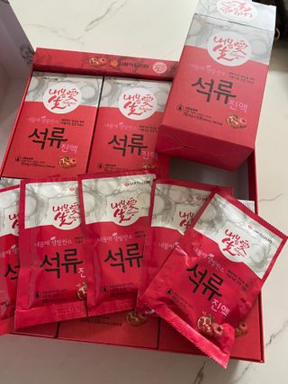 서울약사신협_내몸애생발란스석류_70ml x 30포 — 5점을 준 리뷰어가 2021년 8월 올린 사용 사진
