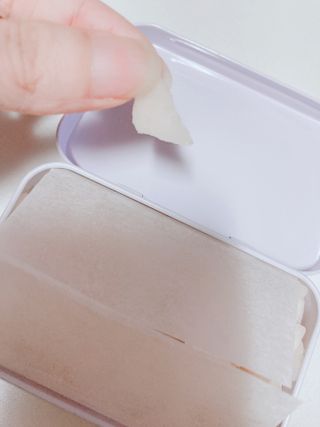 [아이스칩스] 무설탕 비건 자일리톨 캔디 7종 2개기준 — 4점을 준 리뷰어가 2021년 6월 올린 사용 사진