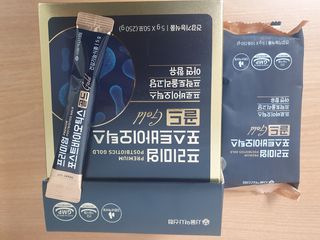 서울약사신협_프리미엄포스트바이오틱스골드_5g x 50포 — 5점을 준 리뷰어가 2021년 3월 올린 사용 사진
