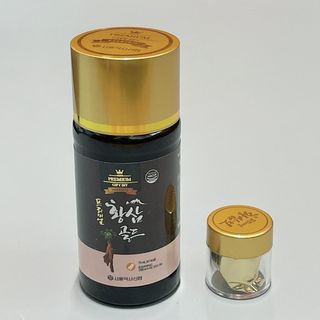 서울약사신협_프리미엄황삼골드_3.75g x 12환+75mgx12병 — 5점을 준 리뷰어가 2021년 1월 올린 사용 사진