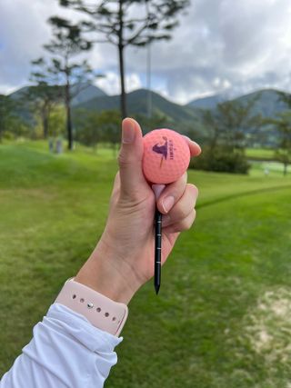 더위치골프(thewitchgolf) 프리미엄 골프 공 더위치골프 매트 펄 컬러의 3피스볼 더위치골프 골프볼 선물세트 — 5점을 준 리뷰어가 2023년 9월 올린 사용 사진
