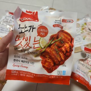 굽네몰 [굽네] 소스가 맛있는 닭가슴살 슬라이스 4종 — 5점을 준 리뷰어가 2021년 4월 올린 사용 사진