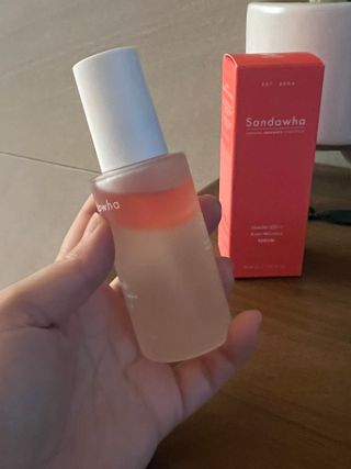 산다화 더블 이펙트 안티 링클 세럼 50ml — 5점을 준 리뷰어가 2023년 11월 올린 사용 사진