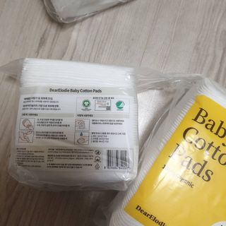 디어엘로디 프리미엄 유기농 유아 솜티슈 40매 3Pack +60매 1Pack 혼합형 — 5점을 준 리뷰어가 2021년 4월 올린 사용 사진
