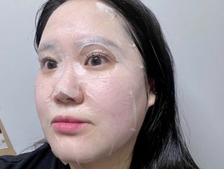 세뚜아(Cettua) [세뚜아] 모이스처 밸런싱 페이셜 마스크 Cettua Moisture Balancing Facial Mask 5매 — 5점을 준 리뷰어가 2024년 4월 올린 사용 사진