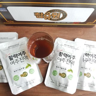 참유원 특허제조 활력 여주진액 여주즙 50포 — 4.5점을 준 리뷰어가 2022년 1월 올린 사용 사진