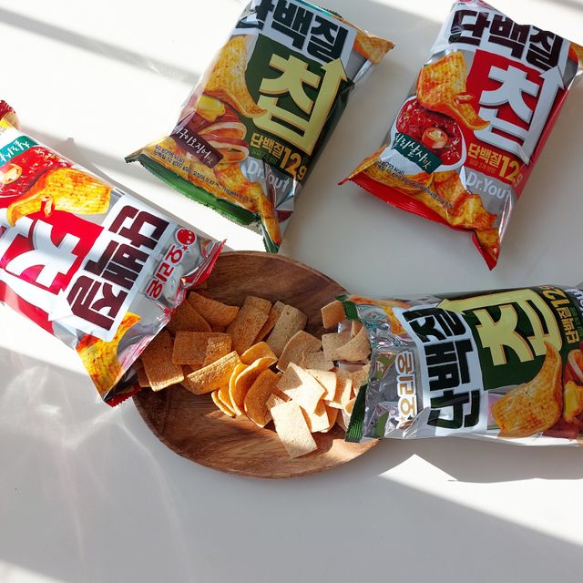 맛있게 채우는 단백질 12g, 닥터유 단백질칩 리뷰 사진