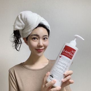 닥터라파알 레드 꽃향기 탈모샴푸 1,000ml + 트리트먼트 1,000ml — 5점을 준 리뷰어가 2021년 8월 올린 사용 사진