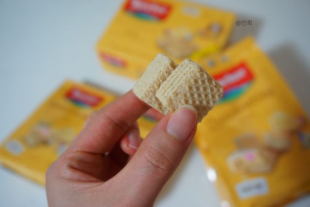 로아커 웨하스 치즈맛 리뷰 사진