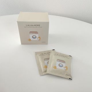 라라앤모어 유아 액체세제+세탁기클리너 — 5점을 준 리뷰어가 2022년 3월 올린 사용 사진